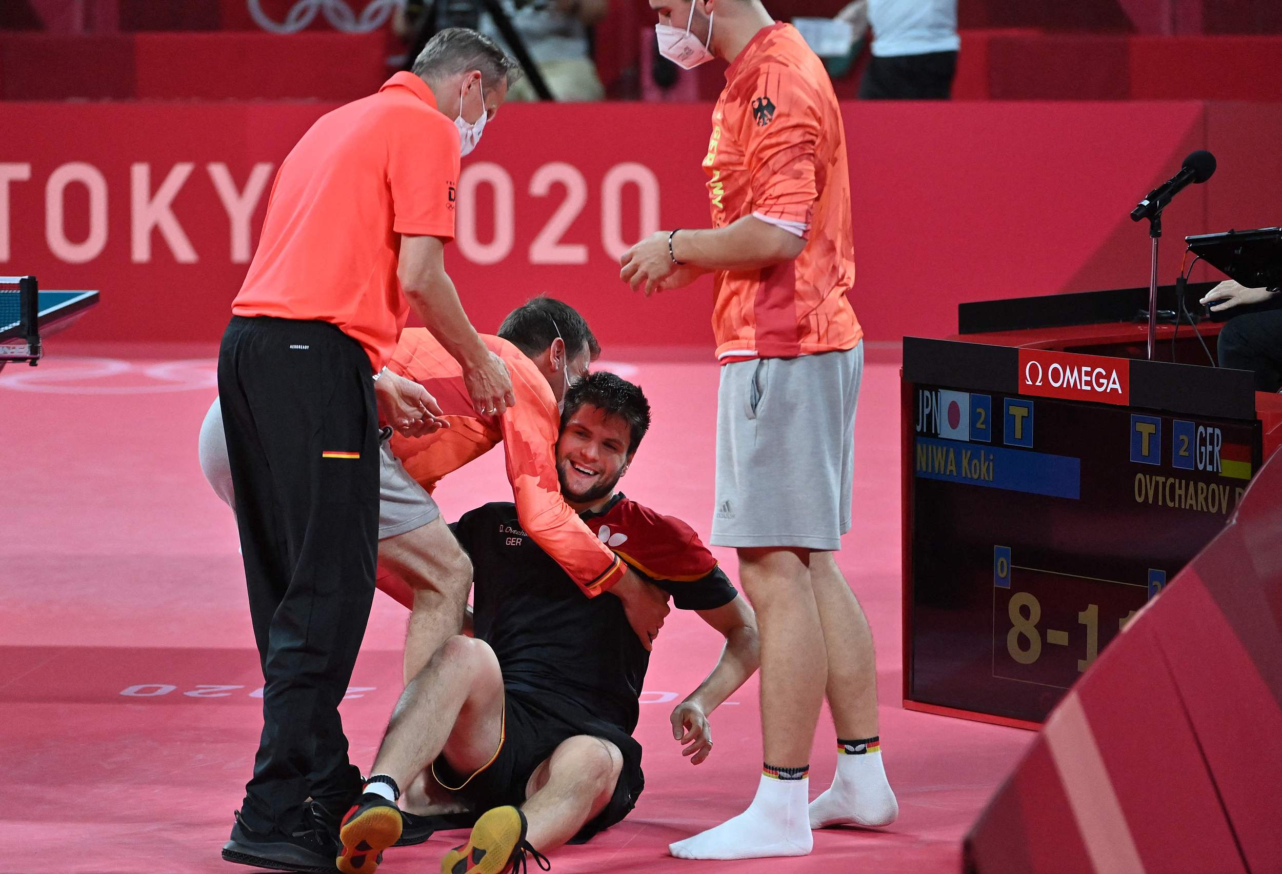 包含德国乒乓球队强势中国乒乓球队，水谷隼高光表现的词条