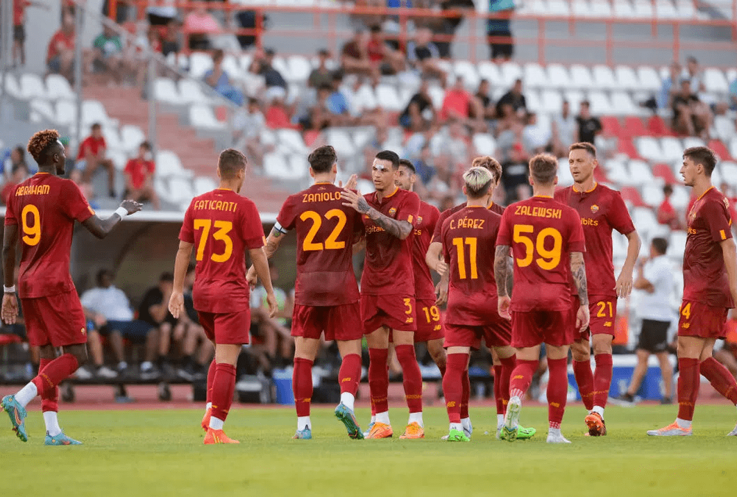 包含罗马完胜里昂，格拉利什爆发神勇的词条